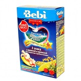 Bebi Prem каша молочн  3 злака с малиной и мелисой с 6мес 200гр