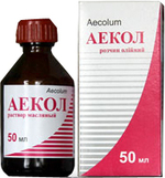 Аекол масл р-р 50мл(α-токоферола ацетат.бетакаротен.менадион,ретинол)