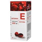 Витамин Е 200-Зентива капс 200мг №30