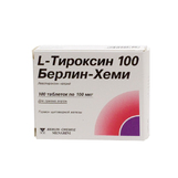 L-Тироксин 100 Берлин- Хеми таб №100(Левотироксин натрия)